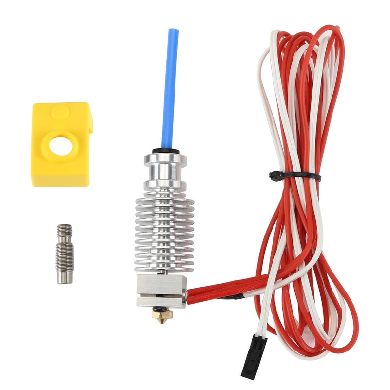 FYSETC Prus i3 Hotend MK3S+ J-Head Extruder Kit 24V 40W for 1.75mm Direct Filament Compatible with Prus i3 MK3/MK3S/MK3S+ and Other E3 V6 Remote Printhead Printer with Silicon Cover and 0.4mm Nozzle - Image 1